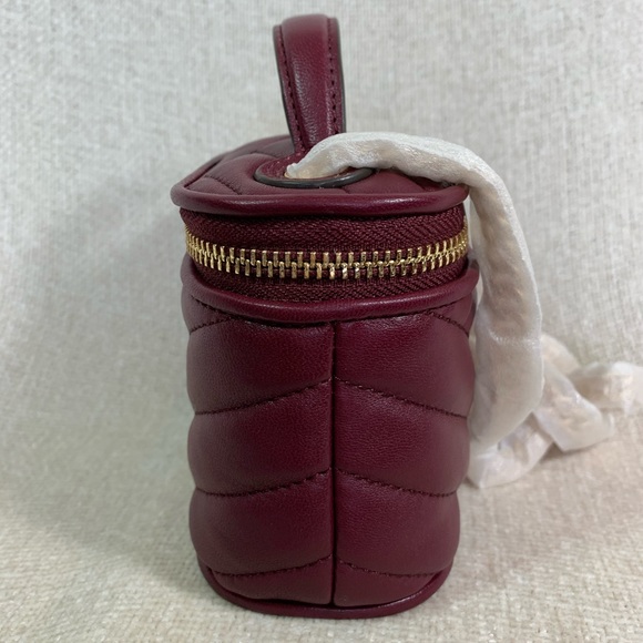 Tory Burch Garnet Kira Mini Vanity Case Bag - Picture 3 of 15